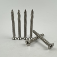 Vis autoperceuse métrique 5 mm à tête cylindrique fendue avec rondelle hexagonale en acier inoxydable 410, classe 12, finition noire, filetage UNF pour toiture