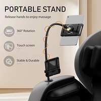 Vente directe, prix bas, fauteuil de massage de luxe à gravité zéro 8D avec chauffage, massage complet du corps et des jambes pour les soins personnels