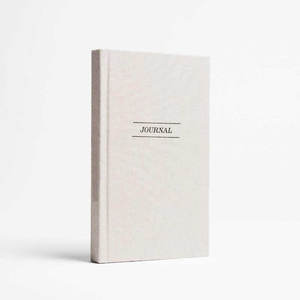 <span class=keywords><strong>Carnet</strong></span> <span class=keywords><strong>de</strong></span> gratitude <span class=keywords><strong>personnalisé</strong></span> avec logo en relief, en tissu coton-lin, pour la <span class=keywords><strong>santé</strong></span> mentale, la pleine conscience et la manifestation, format A5 - Product Image 1