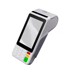 Layar sentuh Mini 4 inci POS dengan Keypad sentuh Terminal tradisional EFTPOS mendukung semua pembayaran kartu Bank kredit