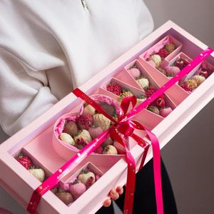 Caja de Regalo Vacía para el Día de San Valentín o el Día de la Madre, Caja de Cartón para Rellenar con Cartas, Caja con la Frase I LOVE YOU - Product Image 3