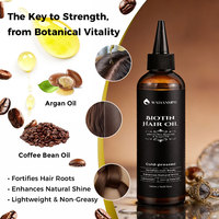 Minyak Perawatan Rambut Jahe Rosemary Organik untuk Rambut Kering Formula Herbal Vegan Cold Pressed yang Menutrisi untuk Kerontokan & Pertumbuhan Rambut