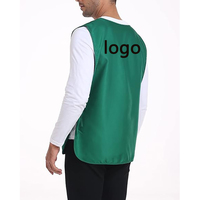 Tablier de cuisine personnalisé avec logo, tissu de travail pour restaurant, faible MOQ, respirant, pour jardinage, coupe, barbier, coiffeur, salon, cape
