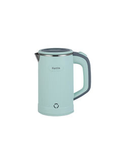 Fourniture sans fil Base <span class=keywords><strong>1</strong></span>,2 L Appareils ménagers électriques Bouilloire électrique pour eau chaude <span class=keywords><strong>Double</strong></span> paroi avec cruche électrique - Product Image 1