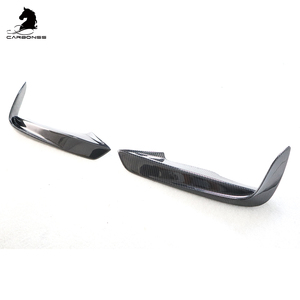 คาร์บอนไฟเบอร์ F30 MAD Type ด้านหน้ากันชน Splitter สำหรับ BMW F30 M Sport - Product Image 4