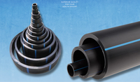 Tuyau de Drainage en HDPE pour système de Drainage de toit, livraison gratuite depuis l'usine, tuyau en Siphon, matériau PE