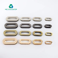 MZhardware Fournisseur d'usine Œillets métalliques ovales personnalisés Œillets pour vêtements Œillets ovales pour sac à main Œillets en alliage Boucle