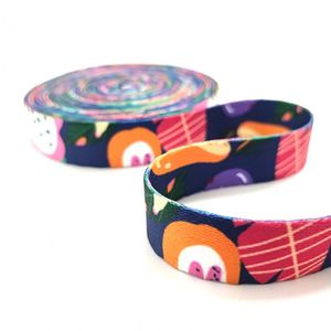 สายสะพายกระเป๋าสีดำแบบหนา สายรัดไนลอนสำหรับเสื้อผ้าและพวงกุญแจ - Product Image 6