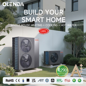 Pompe à chaleur air-eau monobloc DC Inverter <span class=keywords><strong>ERP</strong></span> A+++ 9,5 kW 220 V R290, chauffage, refroidissement, ECS avec contrôle WIFI, pompe à chaleur à source d'air - Product Image 6