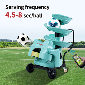 Máquina Lanzadora de Balones de Fútbol Automática para Entrenamiento de <span class=keywords><strong>Porteros</strong></span> SIBOASI F2101A - Metal/ABS/Plástico Verde - Product Image 3