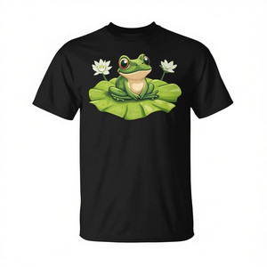Camiseta premium Kawaii Frog Lily Pad - Product Image 2