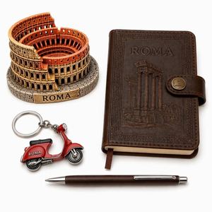 Set de Regalo de Recuerdos Turísticos de Ámsterdam: Figura de Resina de Molino de Viento, Cuaderno de Tulipanes, Llavero, Bolígrafo, Diseño Personalizado, Recuerdo de Viaje Holandés - Product Image 2