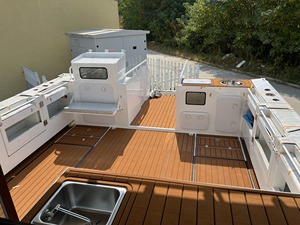 Catamaran de pêche de 10 m de qualité supérieure avec cabine, en <span class=keywords><strong>aluminium</strong></span> marin de qualité <span class=keywords><strong>5083</strong></span> - Product Image 6