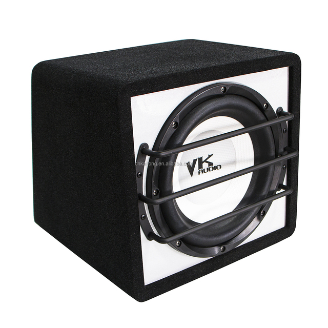Manufacturer 12v AUDIO Wholesale 10 and 12  Inch Refit Speaker Box DC 12V 300W Big Power Car Subwoofer with Amplifier