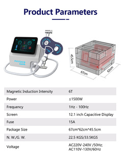 Non-invasive figure-eight magnetic ring 6T <b>Physical</b> Magnetic Ring Machine for Pain Relief and Arthritis treatment - Product Image 4