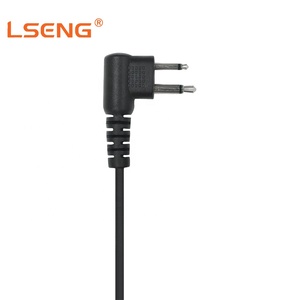 Écouteur LSENG pour <span class=keywords><strong>talkie</strong></span>-<span class=keywords><strong>walkie</strong></span>, oreillette à crochet en G, qualité industrielle, <span class=keywords><strong>orange</strong></span>, avec PTT latéral et connecteur M pour <span class=keywords><strong>Motorola</strong></span> CLS1110 CLS1410 CP200 CP185 - Product Image 2