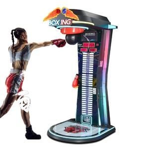 Factory Direct Sales Dynamic Boxing Arcade <b>Game</b> Machine Coin Operated <b>Electronic</b> Big Punching Boxing Machine for Center for Kids - Product Image 1