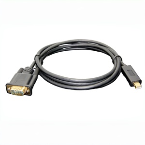 Câble DFX Mini DP vers VGA 1,8 m 1080P, adaptateur mâle-mâle compatible avec <span class=keywords><strong>MacBook</strong></span>, Surface, ordinateur portable, moniteur, projecteur, téléviseur - Product Image 4