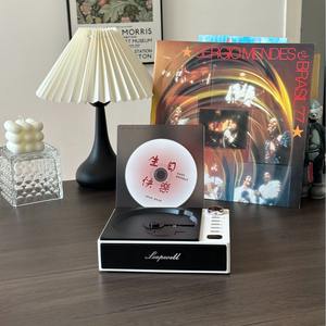 Nouveau lecteur CD portable avec haut-parleur personnalisé intégré, batterie rechargeable pour la maison, l'extérieur, cadeau - Product Image 4