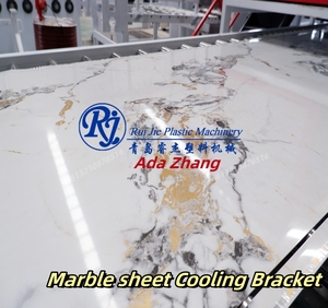 Thiết kế Châu Âu PVC tấm đá cẩm thạch Máy làm - Product Image 5