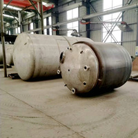 Réacteur chimique en acier inoxydable de type cuve sous pression avec agitateur pour le traitement de réactions chimiques industrielles