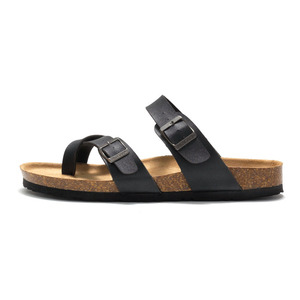 New Summer Men's Cork <strong>Slippers</strong> Fashion Men's Sandals Outdoor Couple Anti Slip Breathable Open Toe Shoes Beach Sandals Men Shoes - Product Image 4
