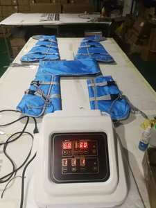 Manta de Sauna para Drenaje Linfático, Máquina de Masaje por Presión de Aire, Dispositivo de Terapia de Presión de Aire para Piernas, Masajeador de Pies y Piernas por Compresión de Aire - Product Image 3