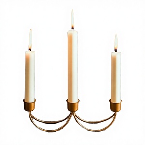 Chandeliers élégants, porte-bougies pour banquets, fêtes, décorations de Noël - Product Image 2