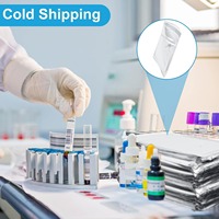 Enveloppes isothermes métallisées extrêmement isolantes pour l'expédition à froid de produits pharmaceutiques et de chocolat – Pochette épaisse et doublée