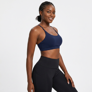 Women's Simple High Support Breathable Four-Way <b>Stretch</b> Quick Dry Gym Fitness Yoga <b>Bras</b> for Workout and Athletic Activities - Product Image 3