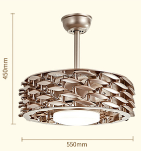 Ventilateur de table sans pales, moteur BLDC, plastique, 45 pouces, économe en énergie, silencieux, léger, commande numérique, usage domestique et hôtelier - Product Image 5
