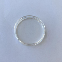 Capsule porte-monnaie de 38 mm pour pièce de monnaie Canada Feuille d'érable argentée 1 oz