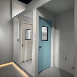 Porta Elettrica Laterale Apribile MBSafe per Camera Bianca Ospedaliera, Moderna, di Alta Qualità, Prezzo di Fabbrica, con Profilo in Alluminio Ermetico e Isolamento Acustico - Product Image 6