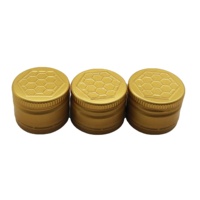 Bouchons à vis anti-déversement en aluminium-plastique ROPP 31,5 mm*24 mm / 31,5*44 mm pour bouteilles d'huile d'olive et d'huile de cuisson