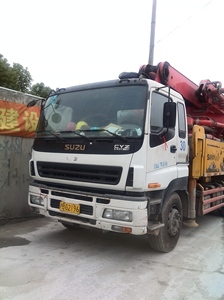 Good Performance 51m <b>Concrete</b> <b>Pump</b> Truck SANY ISUZU Manufacture Isuzu SANY Zoomlion Used <b>Concrete</b> <b>Pump</b> Truck in China on Sale - Product Image 2