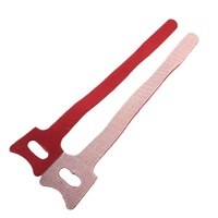 Attaches-câbles auto-agrippants en nylon colorés de 25 mm avec logo