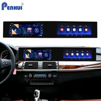 Lecteur multimédia radio DVD pour voiture Android pour BMW X5 X6 E70 E71 2007-2013, écran 21 pouces 1920*720, cluster numérique
