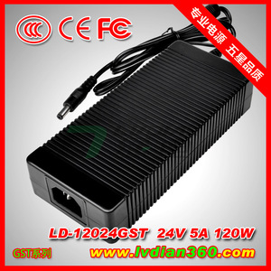 อะแดปเตอร์แปลงไฟ Green Electricity LVDIAN 12V 10A กำลังไฟ 96W 120W สำหรับเดสก์ท็อปและอุตสาหกรรม ได้รับการรับรองมาตรฐาน FCC - Product Image 4