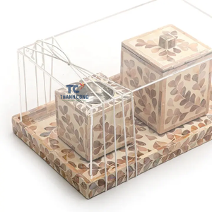 Best Selling Mother of Pearl Mubkhar Serving <b>Tray</b> From Vietnam for Eid and Ramadan Special Occasions - Product Image 6