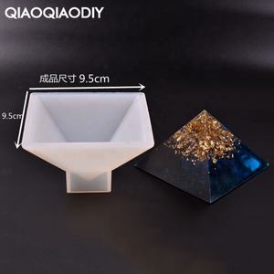 סיטונאי פירמידת צורת שקוף אפוקסי סיליקון עובש Diy ביצוע - Product Image 3