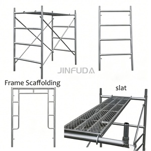 Échafaudage à cadre galvanisé <span class=keywords><strong>polyvalent</strong></span> pour les petits travaux d'amélioration de la maison et les grands projets de construction commerciale - Product Image 4