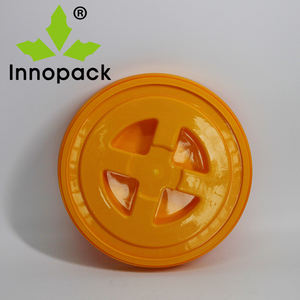 Personnalisation possible Vente directe d'usine Seau en plastique de 20 litres Seau de rangement multifonctionnel Avec couvercle et poignée - Product Image 3