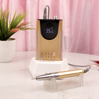 US Nail Supply : Offre exceptionnelle sur cette perceuse à ongles électrique portable sans fil rechargeable de bureau, 35000 tr/min, lime à ongles électrique