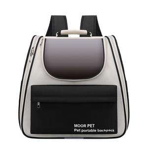 Produk baru ransel hewan peliharaan tamasya kucing portabel bersirkulasi ransel hewan peliharaan tahan lama tas kucing dapat diperbesar perjalanan pembawa - Product Image 4