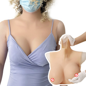Forme mammaire en silicone Faux <span class=keywords><strong>seins</strong></span> Énorme poitrine Faux <span class=keywords><strong>seins</strong></span> en silicone <span class=keywords><strong>Gros</strong></span> <span class=keywords><strong>seins</strong></span> Faux <span class=keywords><strong>seins</strong></span> en silicone Faux <span class=keywords><strong>seins</strong></span> artificiels Homme à femme - Product Image 2