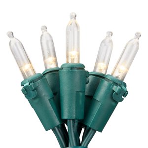 Luces de Navidad, Venta al por Mayor Directa de Fábrica, Cubiertas de Plástico con Aspecto de Vidrio, Reflector, Guirnaldas de Luces Navideñas, Luces Navida - Product Image 5