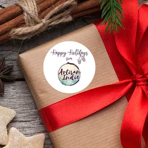 Kunden spezifisches Logo gestanzte Logo Brief Vinyl Dekoration Weihnachts geschenk Aufkleber