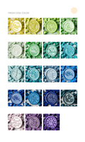 Cire pour sceau de bricolage personnalisée, 18 couleurs, rétro, sans noyau