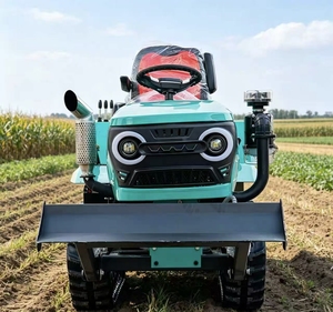 Mini-tracteur chenillé haute performance avec cultivateur rotatif pour rizières et terres sèches à double usage - Product Image 1