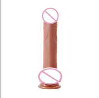 Vibrateur sexuel pour adultes ultra-réaliste et ultra-doux, très populaire, énorme dildo masculin pour femmes